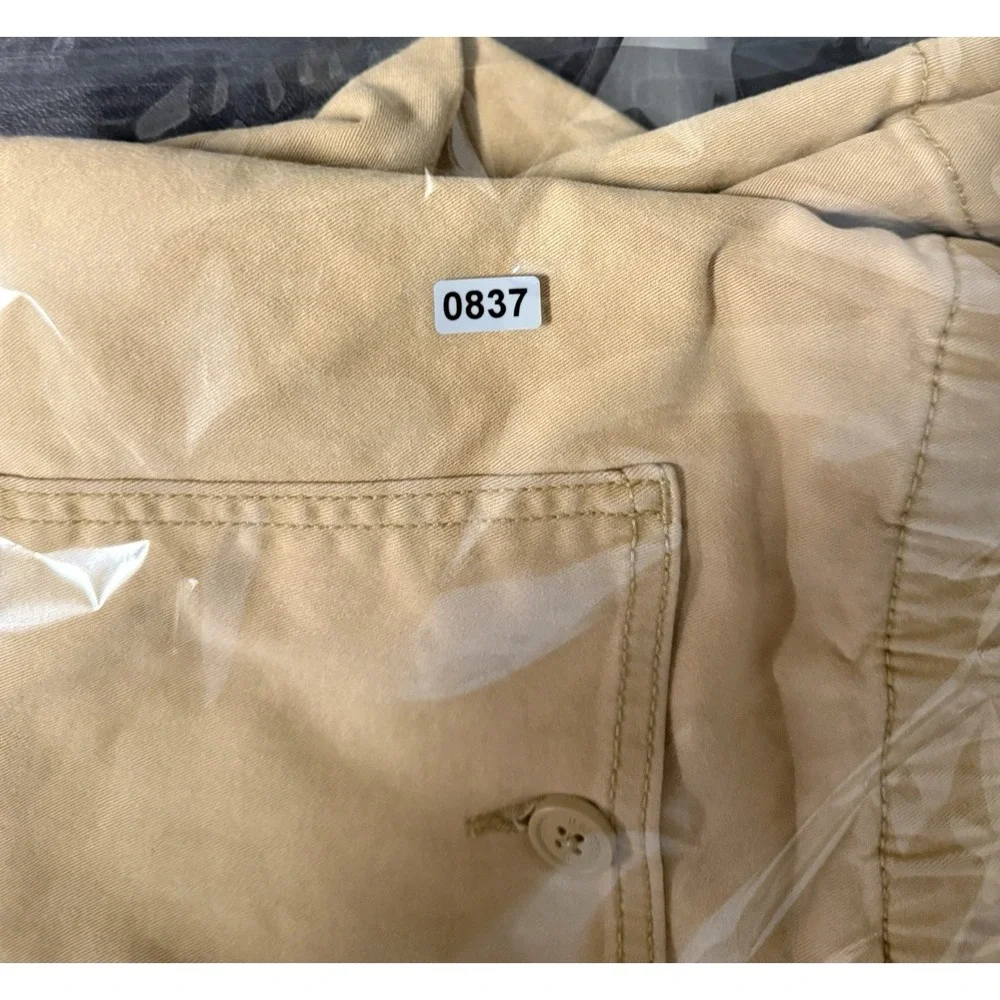 U.S. Polo Assn. Mens Beige Chino Shorts Stretch Cotton Twill 8